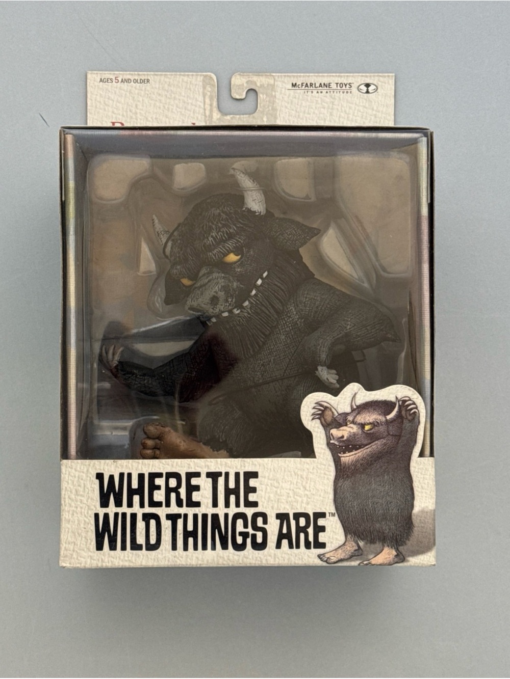 BERNARD Where The Wild Things Are Action Figure McFarlane Toys 2000
